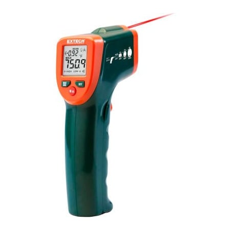 Extech 12:1 Mini Infrared Thermometer W/Type K Input